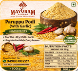 Paruppu Podi(With garlic)